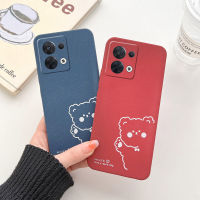 Phone Case เคส Infinix GT 10 Pro 5G Matte น่ารักหมีเคสโทรศัพท์รวมทุกอย่างปกป้องเลนส์ซิลิโคนฝาครอบอ่อน Infinix GT10Pro 2023