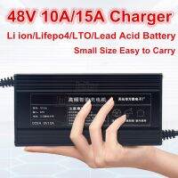 10a15a 13S 54.6V 58.8V Lipo 58.4V 16S แบบพกพา Lifepo4 48V Cargador Cargador Carga Rapida Elektrikli ชิ้นส่วนสเก็ตบอร์ดมอเตอร์ไซด์กลางแจ้ง