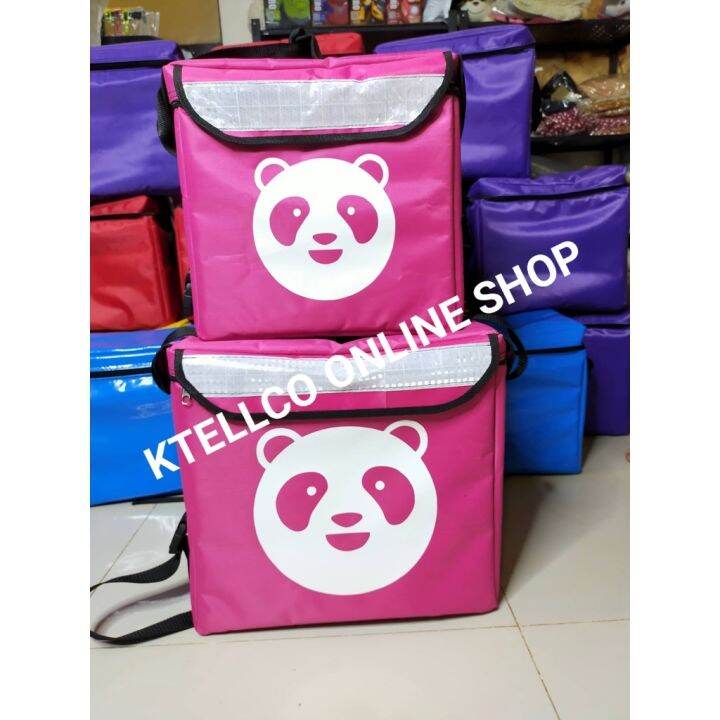 62L/24L INSULATED THERMAL BAG/PINK BAG/FOOD DELIVERY BAG/RIDERS PANDA