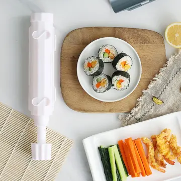 Quick Sushi Maker Roller Rice Mold Bazooka Vegetable Meat Kitchen