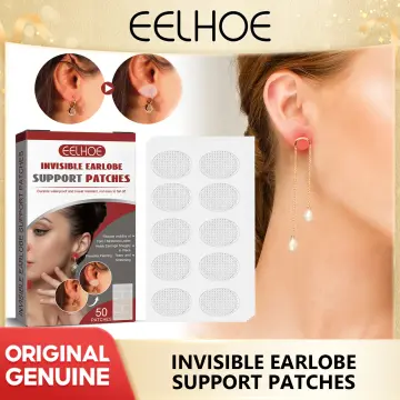 Lobe Wonder Invisible Earring Earlobe Support Patches pack of 2 