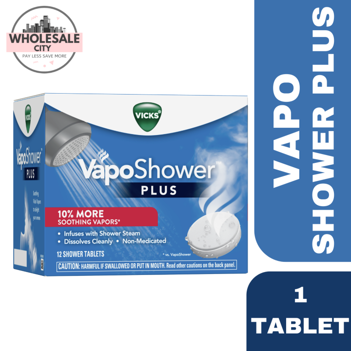 Vicks Vapo Shower Plus PER TABLET Lazada PH