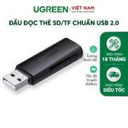 Đầu đọc thẻ nhớ UGREEN CM264 Đọc thẻ SD TF chuẩn USB 2.0