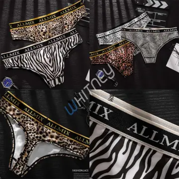 Women's Leopard Print Thongs