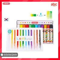 Ommo สีเทียนน้ำมัน Lotti Oil Pastel 12 colors สำหรับเด็ก 4 ปีขึ้นไป