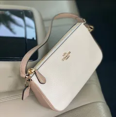 Coach C4233 Nolita 19 With Whipstitch Pebble Leather Women's Shoulder Bag -  Chalk, Women's Fashion, Bags & Wallets, Shoulder Bags on Carousell