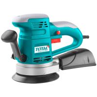 Total เครื่องขัดกระดาษทราย กลม 450 วัตต์ รุ่น TF2041501 แบบลูกเบี้ยว / Random Orbit ( Rotary Sander )