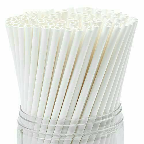 หลอดกระดาษ-หลอดดูดน้ำกระดาษ-สีขาว-6-210-มม-300-ชิ้น-พิเศษ-180-บาท-บรรจุกล่องกระดาษ-eco-friendly-100-paper-straws-solid-paper-straws-white-color-unwrapped-dia-6-mm-l-210-mm-free-delivery-thailand