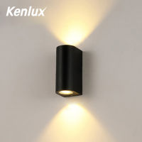 Nordic Wall Lamp Led Aluminum Outdoor Indoor Ip65 Up Down White Black Modern For Home Stairs Bedroom Bedside Bathroom Light