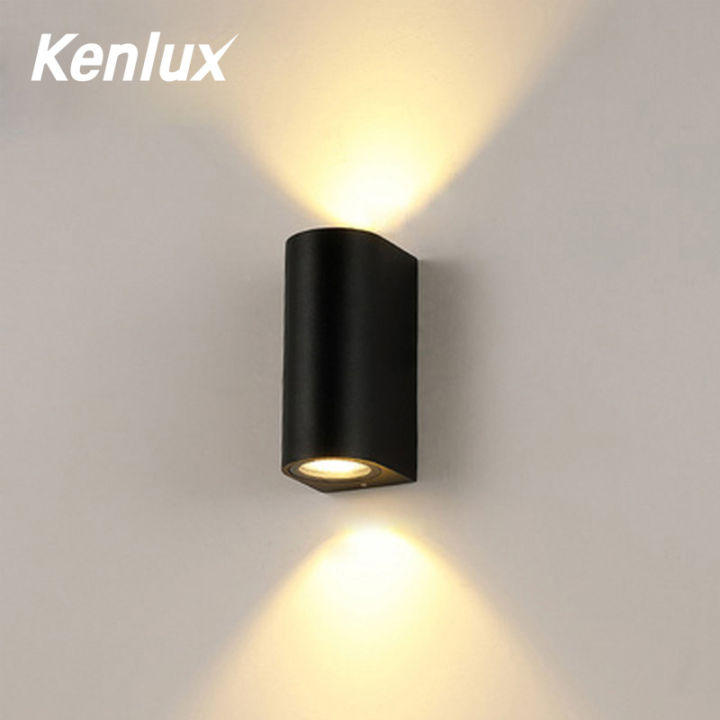 nordic-wall-lamp-led-aluminum-outdoor-indoor-ip65-up-down-white-black-modern-for-home-stairs-bedroom-bedside-bathroom-light