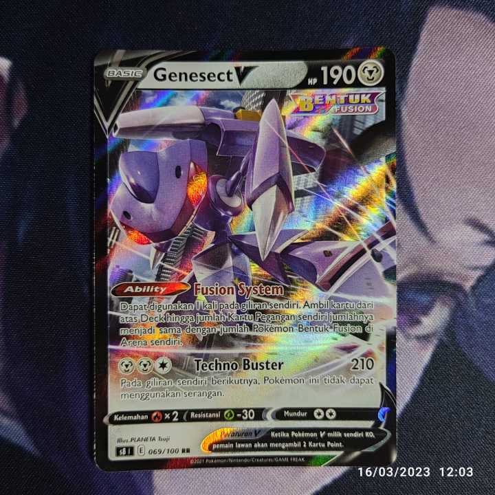 POKÉMON CARD GAME S8 069/100 RR Genesect V