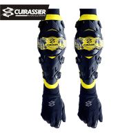 รถจักรยานยนต์ข้อศอก Protector Cuirassier Kneepad เข่า Guards Motocross Downhill Dirt Bike MX ป้องกัน Off-Road Racing Elbow Pads-Jezker