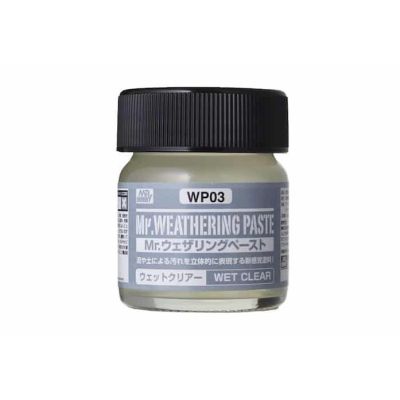 .เป็นของเล่น ของสะสม โมเดล ฟิกเกอร์. WP03 Mr. WEATHERING PASTE WET CLEAR (เอฟเฟคพื้นผิวเปียกน้ำ) [ โปรโมชั่นสุดคุ้ม ลด 30% ].