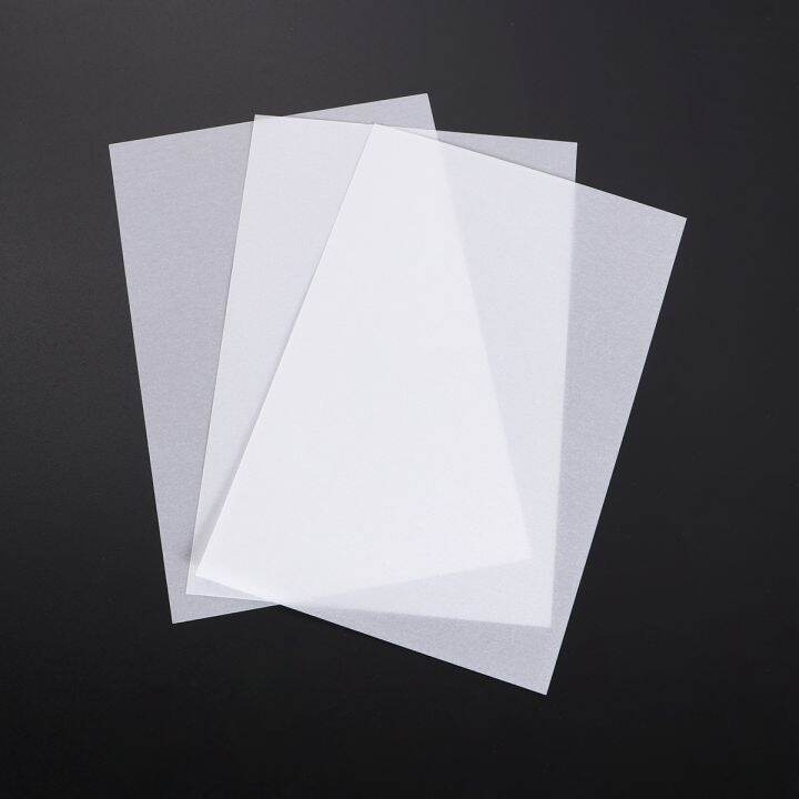 【CW】 Paper Tracing Translucent Vellum Trace Copy Sheets Transfer Diy