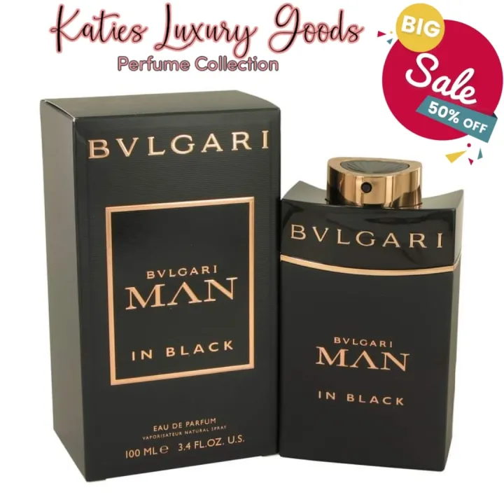 ORIGINAL PERFUME - BVLGARI PERFUME - BVLGARI MAN IN BLACK MENS PERFUME -  BVLGARI MAN IN BLACK PERFUME FOR MEN | Lazada PH