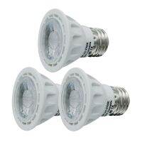 【CW】 3-Piece 5W PAR16 Bulb E26 E27 COB Flood 500LM 50W Halogen Equivalent Bulbs 120V