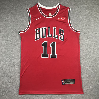 Ready Stock 2022 2023 Newest Mens No.11 Demar Derozan Chicago Bulls Swingman Jersey - Red