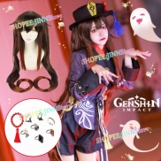 JN- XS-3XL Cosplay Trang phục GENSHIN Hutao GENSHIN IMPACT Hu Tao Đồng