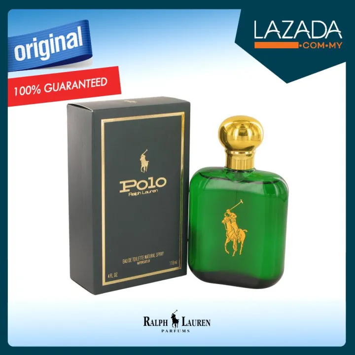 especificación Opaco Arqueología ORIGINAL Ralph Lauren Polo Classic (Polo Green) 118ml EDT Perfume perfume  for men | Lazada