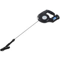 4.5M LED Flashlight Extendable Retractable Pet Dog Leash Lead with Garbage Bag