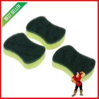 ฟองน้ำพร้อมใยขัด SCOTH-BRITE ANTIBACTERIAL 10x5นิ้ว 2แถม1 สีเขียวSCOURER SPONGE SCOTH-BRITE ANTIBACTERIAL 10x5" 3 PCS GREEN **ด่วน สินค้าเหลือไม่เยอะ**