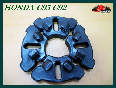 HONDA C95 C92 ABSORBER REAR WHEEL HUB SET (4 PCS.) // ยางกันกระชาก ยางดุมหลัง (เซ็ท 4 ชิ้น) สินค้าคุณภาพดี