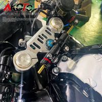 อุปกรณ์เสริมรถจักรยานยนต์ CNC ปรับพวงมาลัย Stabilizer พวงมาลัย Damper Mounting Bracket Motocross Kit สำหรับ CFMOTO 450SR 2022