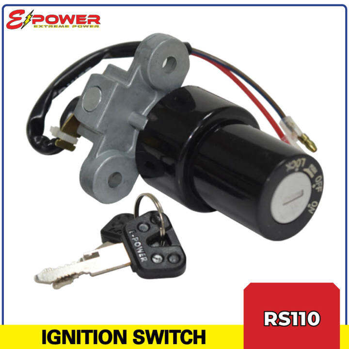 Yamaha RS110 EPower Ignition / Main Switch & Key Set Lazada PH