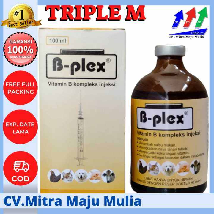 B Plex 100ml (b Complex + B12) Triple M | Lazada Indonesia