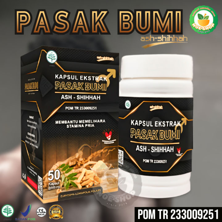 Bpom Ekstrak Pasak Bumi Ash Shihhah 50 Kapsul Original Lazada Indonesia