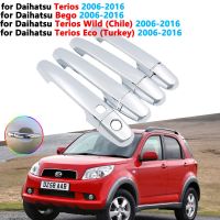 ชุดฝาครอบมือจับโครเมี่ยมหรูหราสำหรับ Daihatsu Terios Bego Eco J200ป่า F400 2006 ~ 2016อุปกรณ์เสริมรถยนต์2012 2013 2014 2015