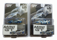 Toyota Pandem  GR Supra V1.0 Team TOYO TIRES DRIFT D1 Grand Prix - Japan Exclusive RHD/D1 Blister packaging 1:64 (MINIGT)แพ็คคู่ตัวพิเศษ