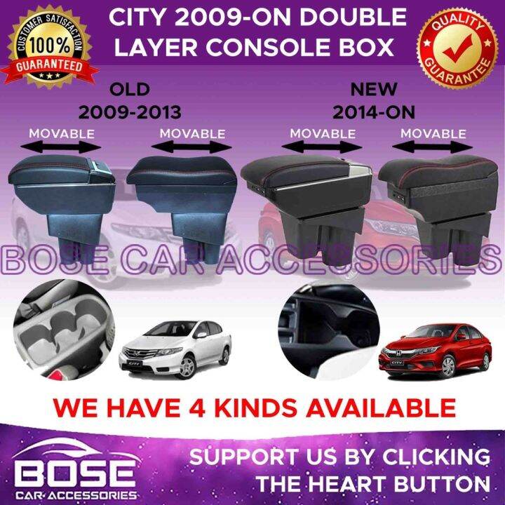 Honda City 2009 2013 / Honda City 2014 2023 Armrest Console Box