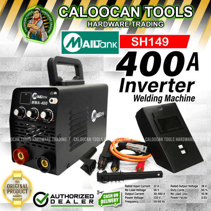 MAILTANK Japan MMA 400A IGBT Portable Inverter Welding Machine (SH149) CALOOCAN TOOLS Lazada PH
