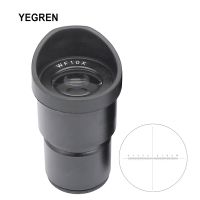 WF10X Wide Field Eyepiece Optical Lens for Stereo Microscope 10X WF10X/20 Field of View 20mm with or without Cross Reticle