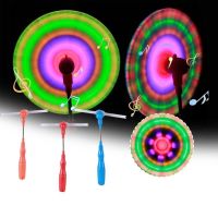 ◆☋┋ Led Electric Growing Music Windmill Childrens Rotating Party Toy Flashing Light Up Spinning Toys Gift for Kids Random Color