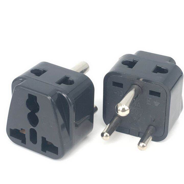 1 to 2 South Africa ZA India IN Plug Adapter Universal Converter Travel