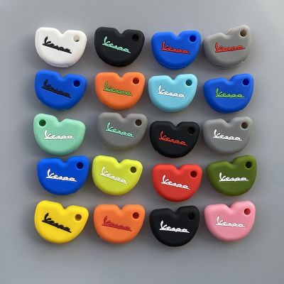 huawe Silicone Rubber motor key Case Cover For Vespa Enrico Piaggio GTS300 LX150 fly 125 3vte Gts 200 250 Scooter key decoration