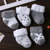 5 cặp vớ hoạt hình chất liệu cotton cho bé trai và bé gái 0-12 tháng tuổi - ảnh sản phẩm 1