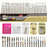 30pc/6pc/7pc Nail Drill Bit Set Milling Cutter Electric Manicure Drills Diamond For Manicure Machine Nail Art Tools