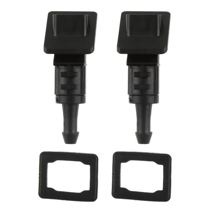 2Pcs 986301H510 Black Plastic Windscreen Washer Jets Windshield Washer ...
