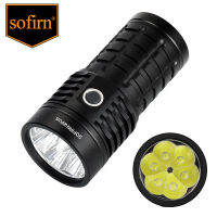 SOFIRN Q8PLUS 6 * XHP50.2 16000lm High Lumen Strong 21700ไฟฉาย Anduril 2 UI 566M ระยะยาวไฟฉาย LED ที่มีประสิทธิภาพ-XHP50.2 6500K/5000K