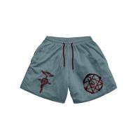 2023 newAnime Fullmetal Alche Gym Shorts Training Shorts Workout Bodybuilding Sport Men Casual Clothing Male Fitness Jogging Training