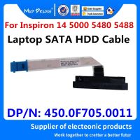 MAD DRAGON ยี่ห้อแล็ปท็อปใหม่ SATA ฮาร์ดไดรฟ์ HDD Connector สำหรับ Dell Inspiron 14 5000 5480 5488 Ins 14 5488 450.0F705.0011