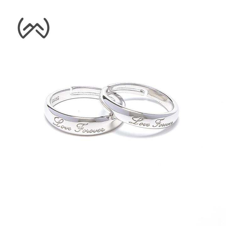 WM Korean Couple Ring Forever Lazada PH