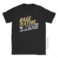 Men Bass Players Dances T Shirts Music Guitar 100% Cotton Tops Casual Classic Short Sleeve Crew Neck Tee Shirt Printed T-shirt XS-6XL