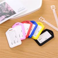 Luggage Tag Boarding Shipping Plastic Baggage Tags Suitcase ID Address Name Holder Bag Label Travel Accessories