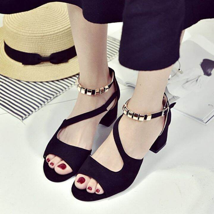 the-new-spring-and-summer-2023-han-edition-in-the-womens-sandals-with-metal-decorative-fish-mouth-thick-with-womens-shoes