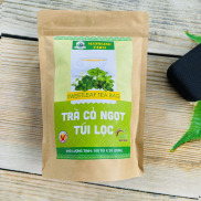 Trà cỏ ngọt túi lọc Mangline Farm Đà Lạt 100 túi lọc trà giảm cân tan mỡ