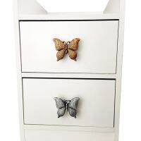 ﹊□♂ European Solid Metal Butterfly Cabinet Drawer Pulls Drawer Handles Furniture Wardrobe Knobs Cupboard Drawer Shoes Cabinet Pulls